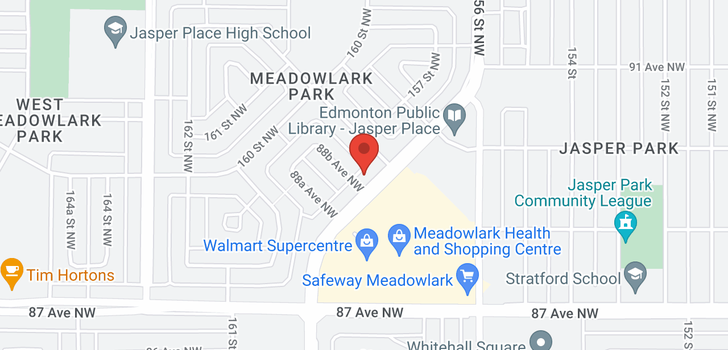 map of 8820 MEADOWLARK RD NW